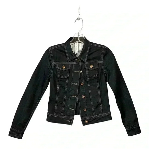 Tristan Black Jean Jacket - Picture 2 of 7